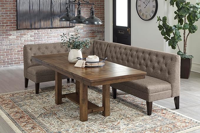 Signature Design by Ashley Moriville Farmhouse 36” x 30” Dining Extension Table - Image 17