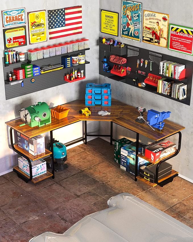 Teraves Modern L Shaped Desk - Image 7