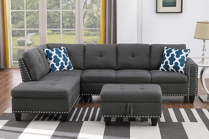 Halibur Sectional Sofa or Couch - Image 2