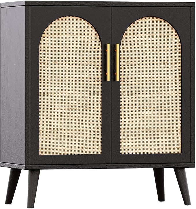 Rovaurx Rattan Storage Cabinet by Rovaurx
