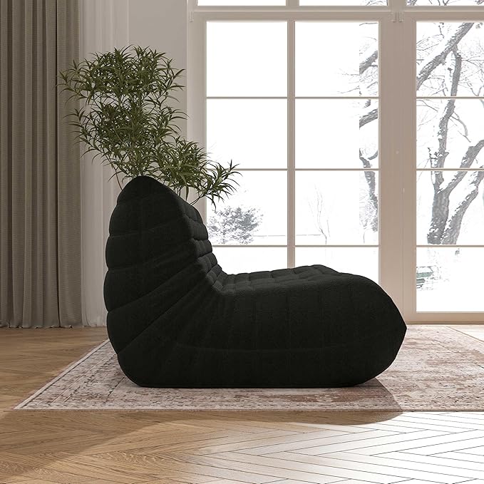 Big Bean Bag Chairs for Adults, 3 Seater Large Bean Bag Chair Sofa, Fireside - Image 7