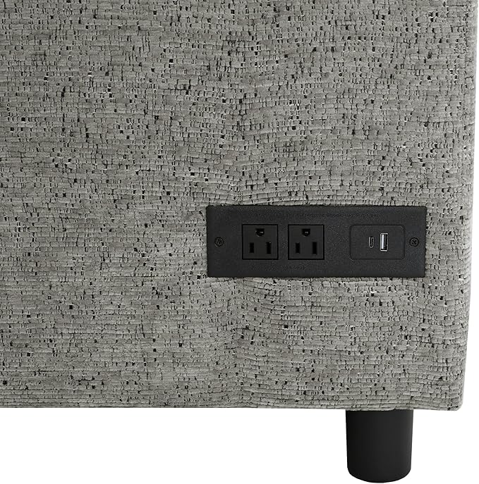 Eafurn Oversized U Shaped Sectional Sleeper Sofabed Pull Out Couch Bed - Image 8