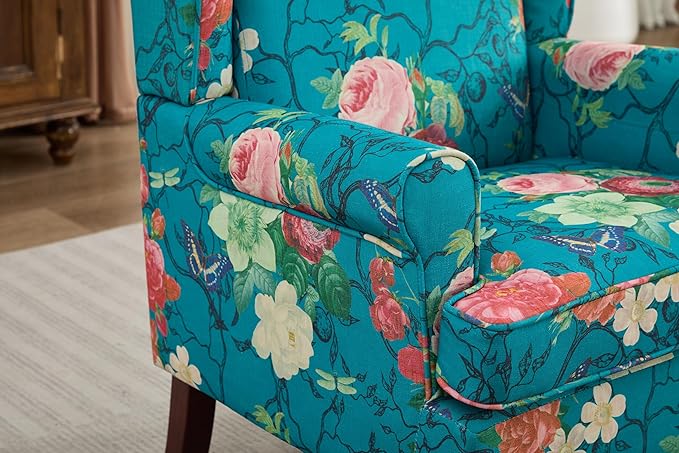 Ball & Cast Modern Accent Chair, Comfy Upholstered Armchair - Image 9