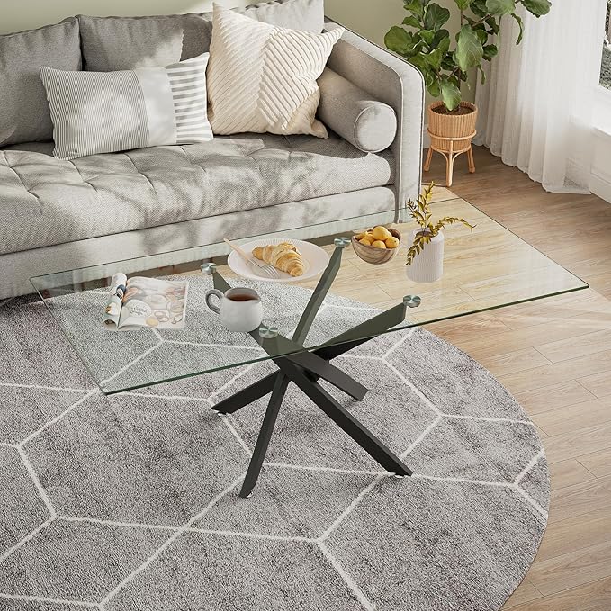 Tempered Glass Coffee Table - Image 3