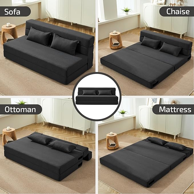 Convertible Folding Sofa Bed - Image 5
