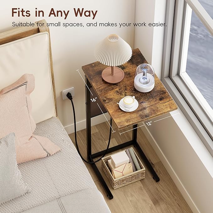 Vagusicc C Shaped End Table - Image 5