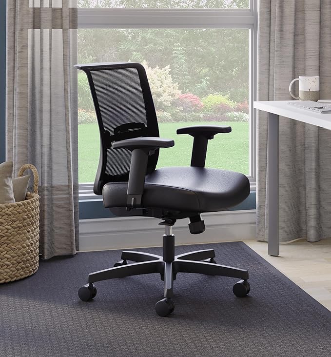 HON Convergence Ergonomic Office Chair, Breathable Back Support Mesh, - Image 2