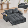 3 in 1 Queen Loveseat Convertible Sofabed Modern Living Room Multifunctional by Unknown