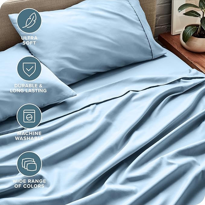 Bare Home California King Sheet Set - Image 4
