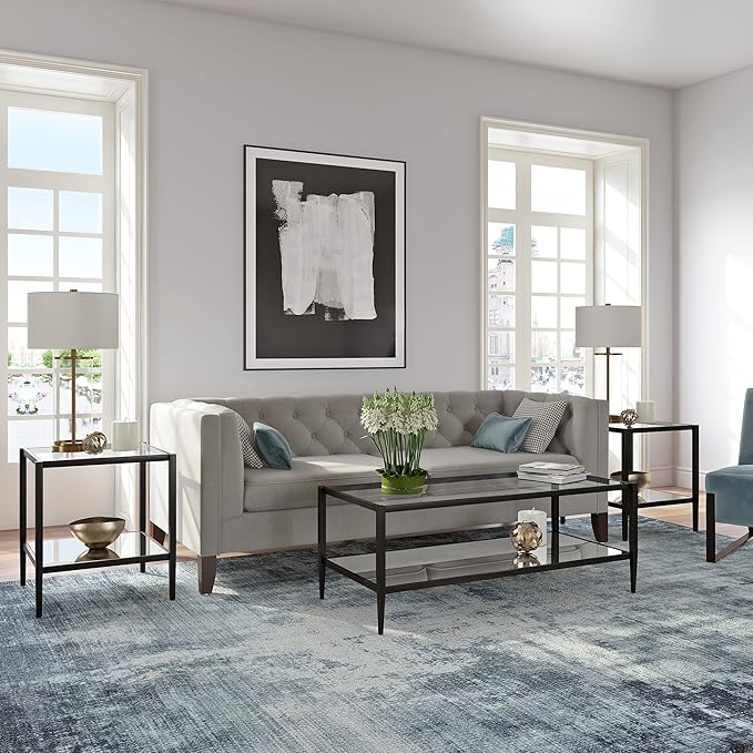 Henn&Hart 20" Wide Square Side Table - Image 5