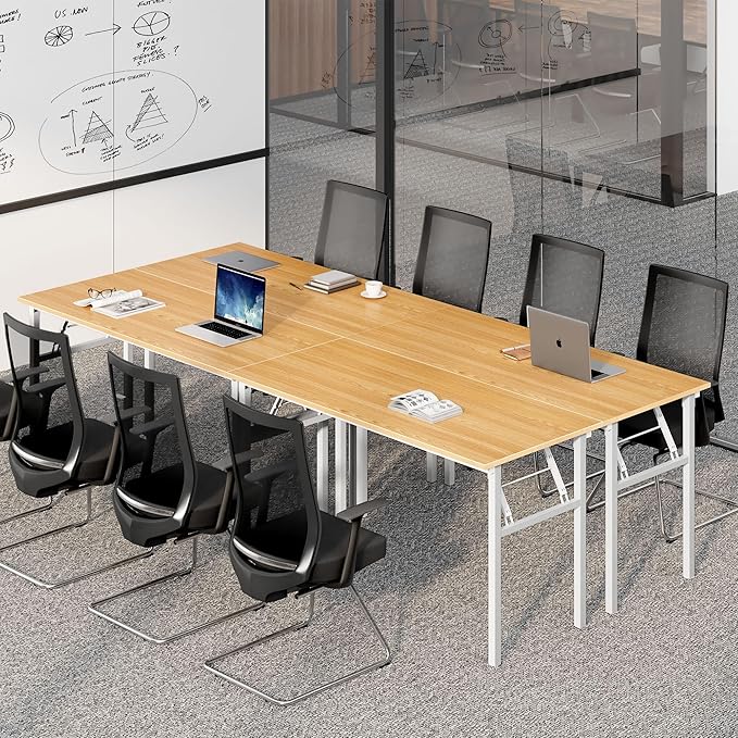 Need Home Office Desk Large Computer Desk 60 inch Sturdy Table Foldable Desk - Image 4