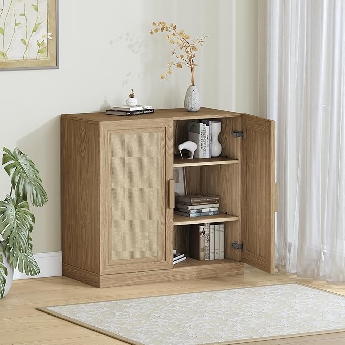 Buffet Cabinet, 2-Doors Sideboard Cabinet - Image 5