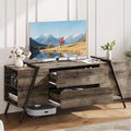 GarveeHome 55" Modern TV Stand, Entertainment Center by GarveeHome