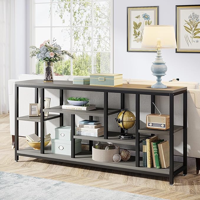 Tribesigns Console Sofa Table, 70.9 inch Extra Long Console Table Behind Couch - Image 3