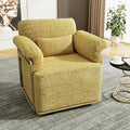 KEIKI Modern Comfy Swivel Accent Reading Chair by Unknown