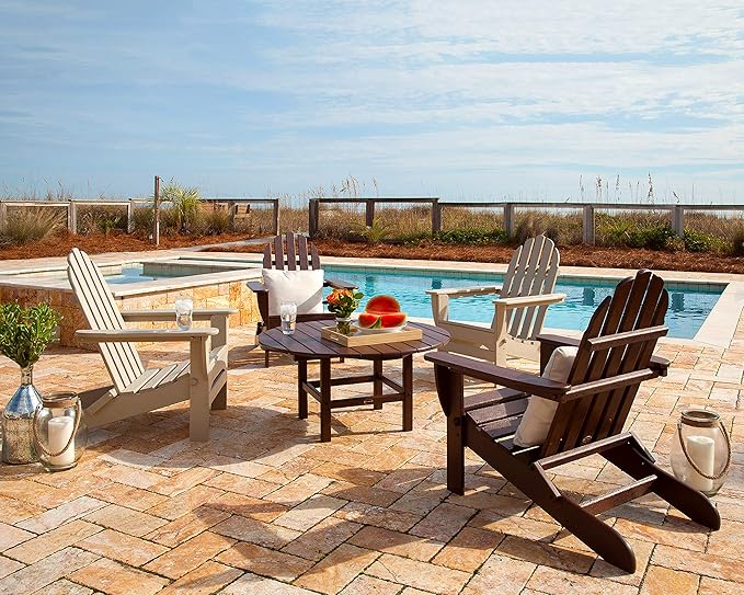 POLYWOOD AD5030SA Classic Folding Adirondack, 35.00" x 29" x 35.00" - Image 4