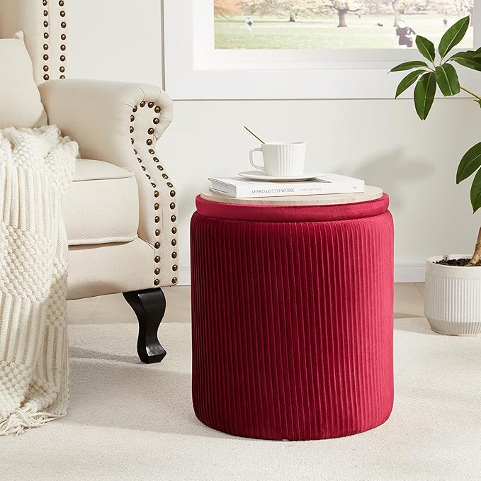 Royal Windsor Round Ottoman - Image 2