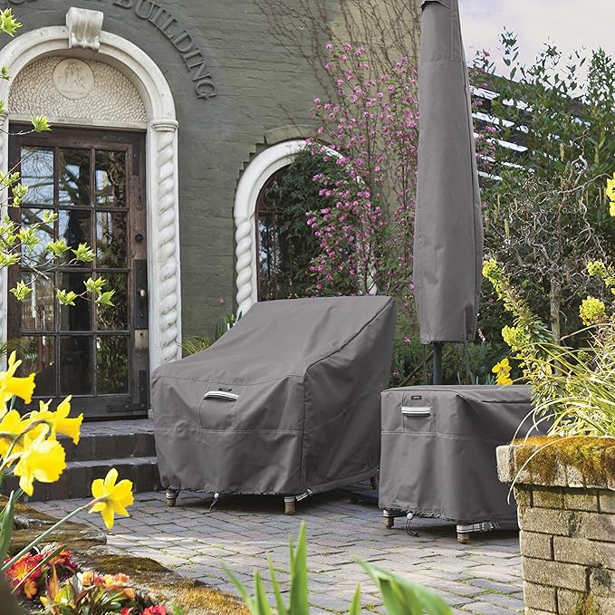 Classic Accessories Ravenna Water-Resistant 128 Inch Rectangular/Oval Patio - Image 7