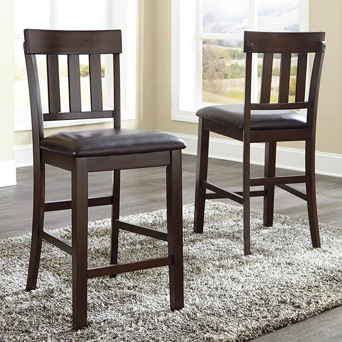 Signature Design by Ashley Haddigan 24" Counter Height Upholstered Barstool 2 - Image 2