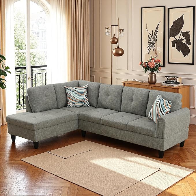 L Shaped Couch Sectional Couches - Image 4