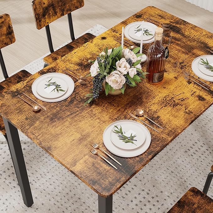 Ball & Cast 5 Pieces Dining Table Set - Image 9