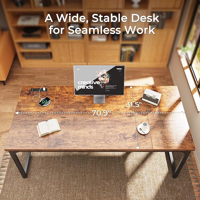 Huuger 71 x 31.5 Inch Desk - Image 5