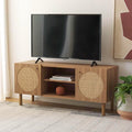 SAFAVIEH Home Collection Ophelia Oak Brown 2-Door 2-Shelf Entertainment Media by SAFAVIEH