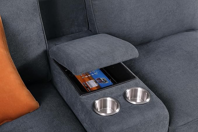 L-Shape Modular Sectional Sofa for Living Room - Image 7
