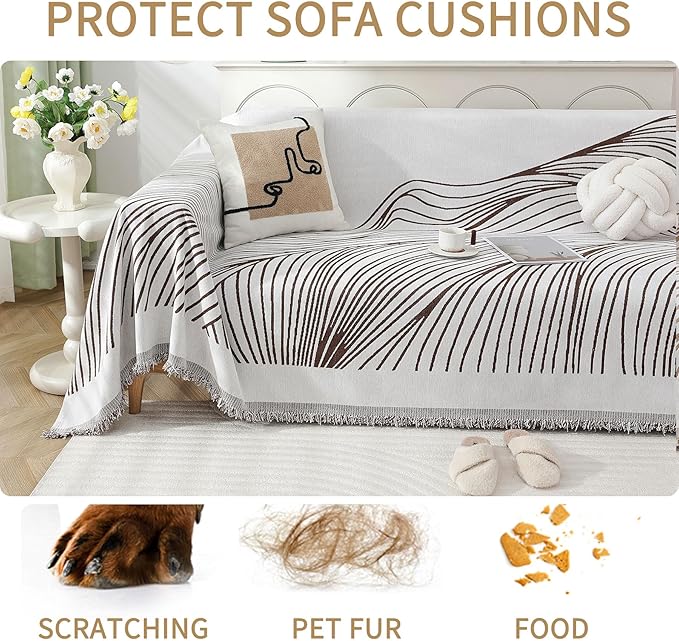 Non Slip Sofa Covers Couch Covers - Image 4