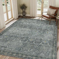 8X10 Area Rugs Machine Washable Rugs by BESBLEE
