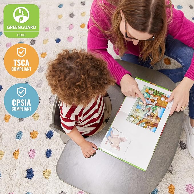 ECR4Kids Little Learner Table and Chair Set, Kids Furniture - Image 6