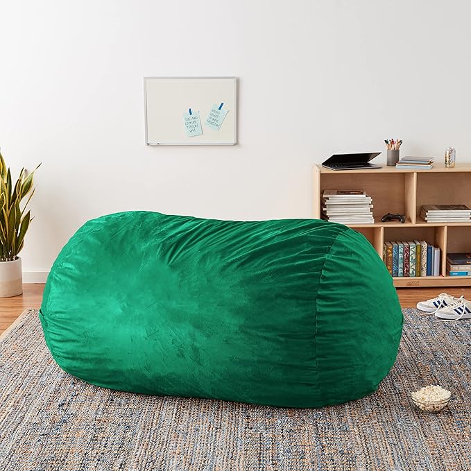 Sofa Sack Bean Bag Chair Cover, Aqua Marine - Image 2