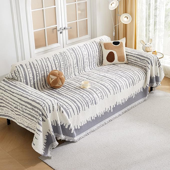 HAOMAIJIA Boho Sofa Covers Couch Covers by HAOMAIJIA