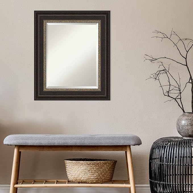 Amanti Art Bronze Bathroom Mirror - Image 6