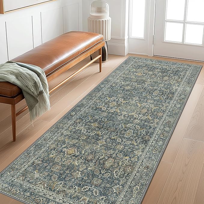 2X10 Area Rugs Machine Washable Rugs - Image 2