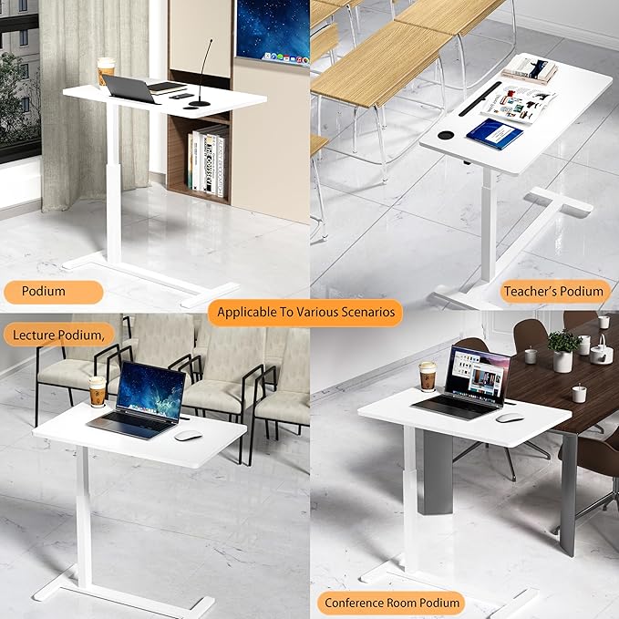 Home Office Desks Height Adjustable - Image 8