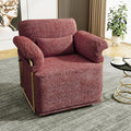 KEIKI Modern Comfy Swivel Accent Reading Chair by Unknown
