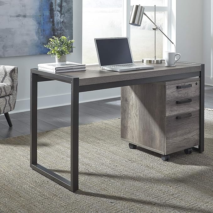 Liberty Furniture INDUSTRIES Tanners Creek Writing Desk, W51 x D24 x H30 - Image 2