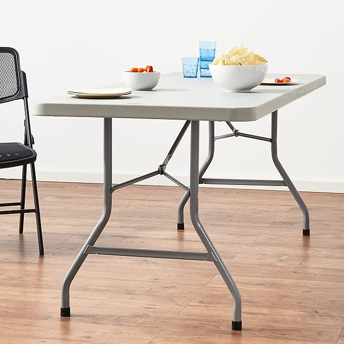 Office Star Resin Multipurpose Rectangle Folding Table - Image 12