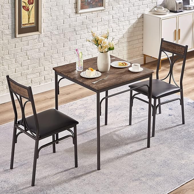 VECELO Kitchen Dining Room Table Set - Image 7