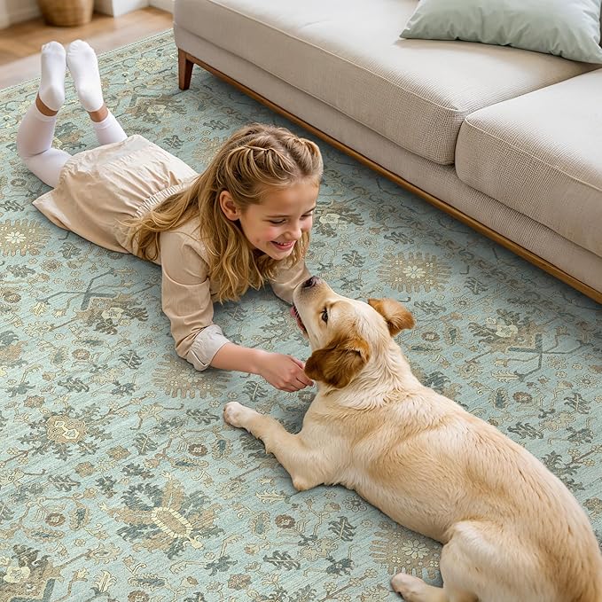 8X10 Area Rugs Machine Washable Runner Rugs - Image 4