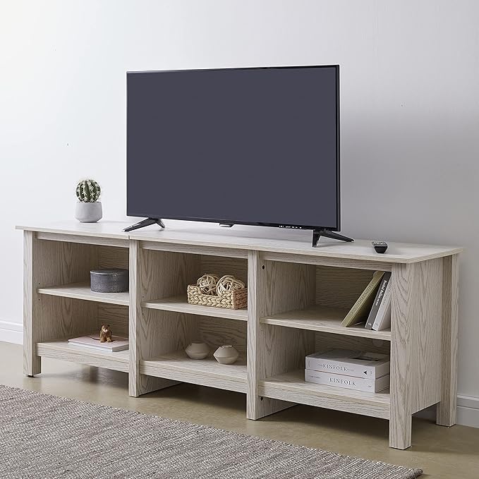 ROCKPOINT 70inch TV Stand Storage Media Console Entertainment Center - Image 5