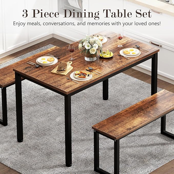 soges 39.4 in Kitchen Table Set - Image 5