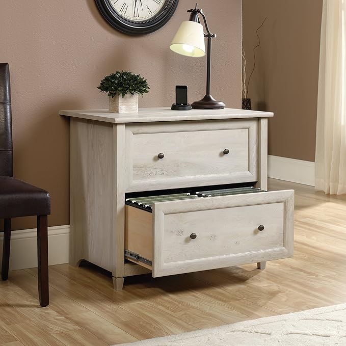 Sauder Edge Water 2 Drawer Lateral Filing Cabinet, Office File Cabinet - Image 4