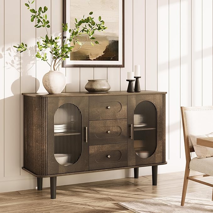 GarveeHome 47.2" Sideboard Buffet Cabinet by GarveeHome