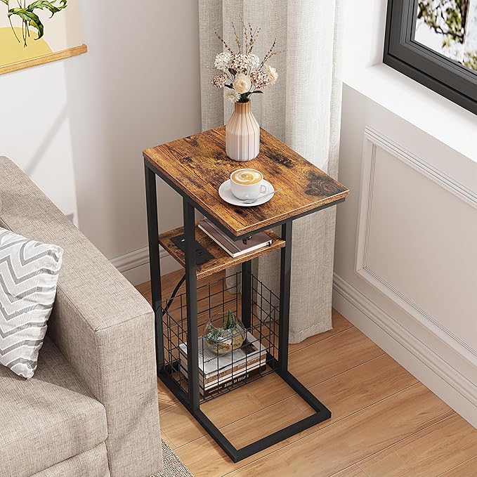 Vagusicc C Shaped End Table - Image 8