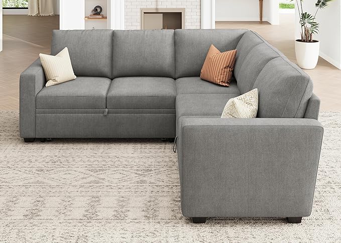 HONBAY Modular Sectional Sleeper Sofa - Image 7