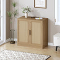 Buffet Cabinet, 2-Doors Sideboard Cabinet by Casaphoria