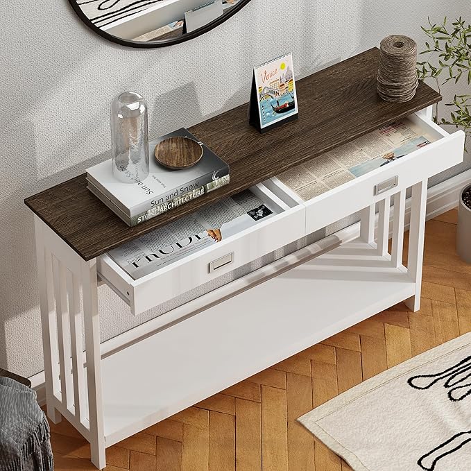 ChooChoo Farmhouse Long Entryway Table - Image 4