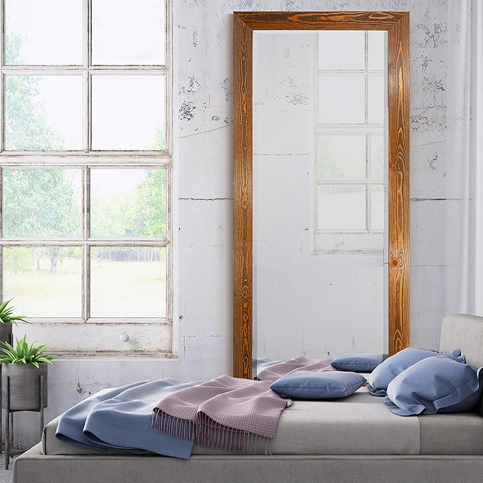 Wexford Home Barnwood Wood Full Length Mirror - Image 10